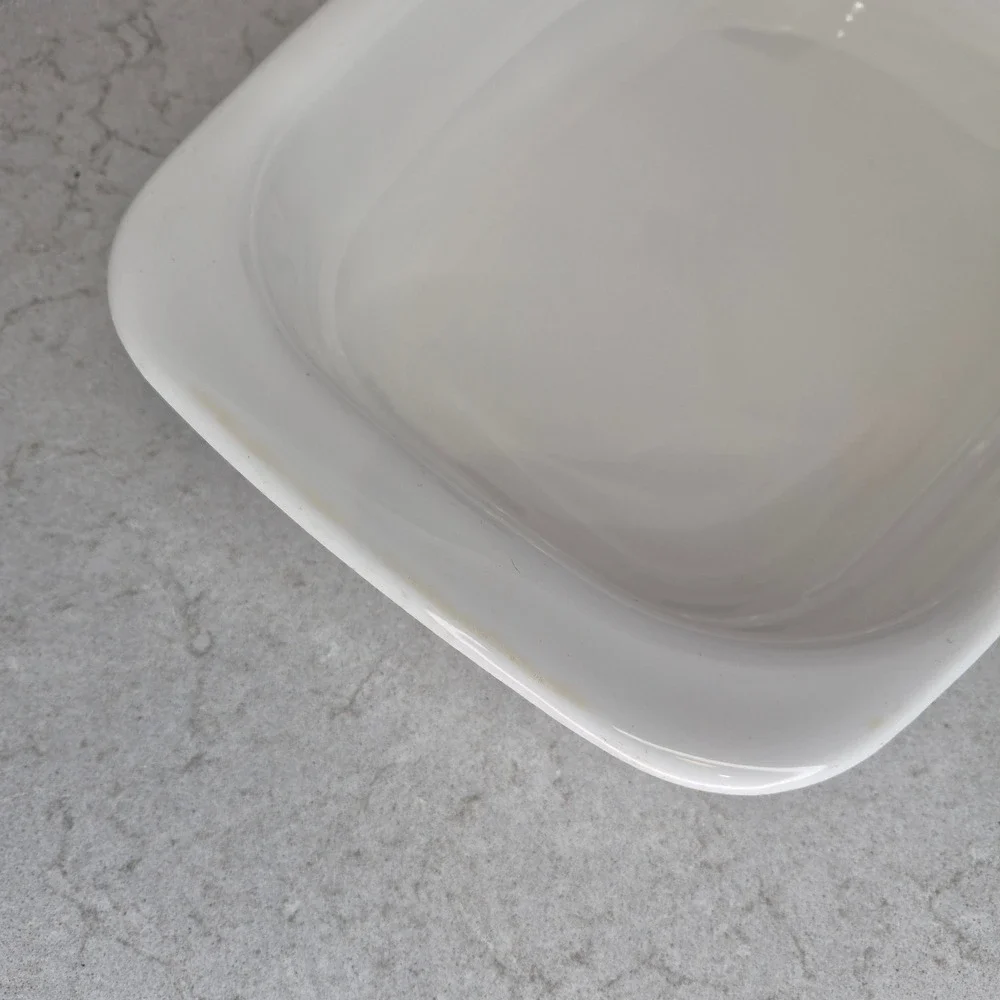 Corning Ware Roaster Pan Cornflower Blue P-21 White